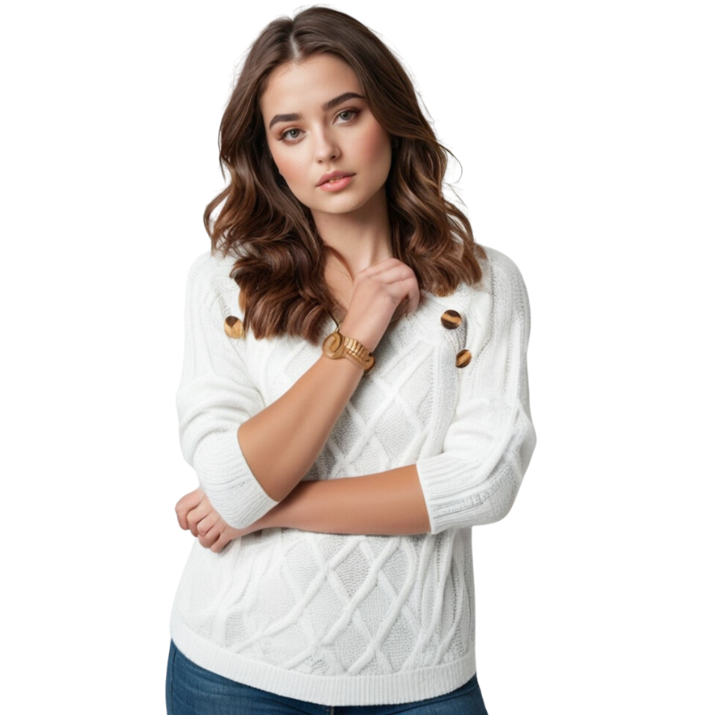 Maudie Cable Sweater