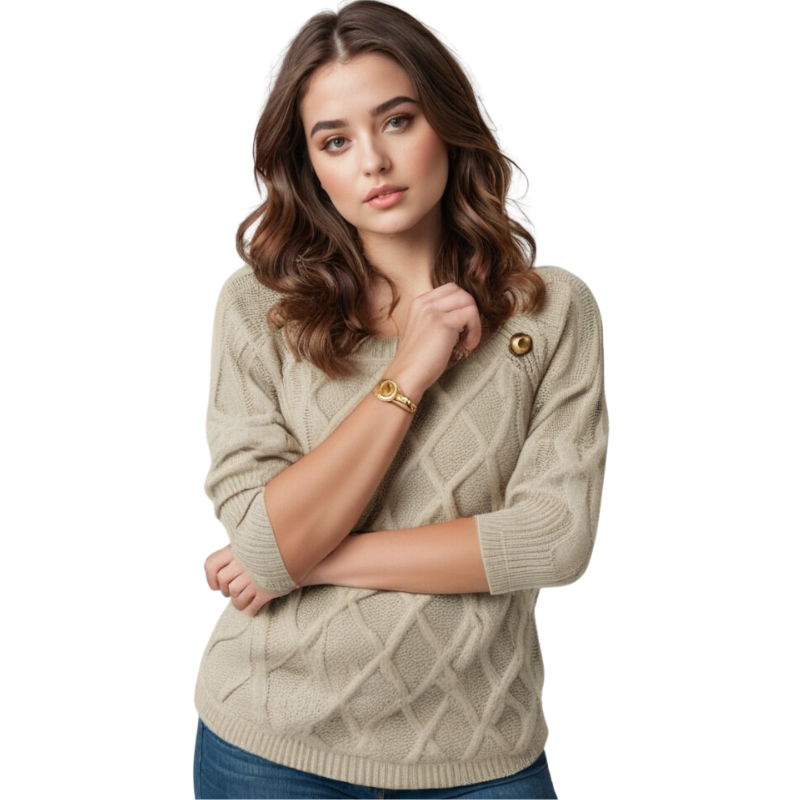 Maudie Cable Sweater