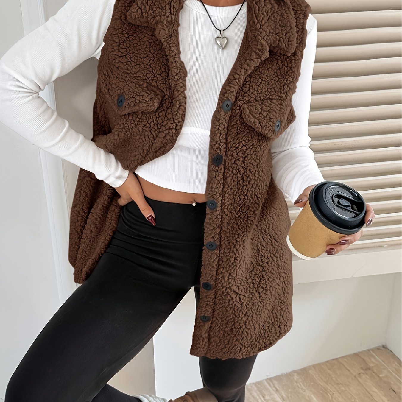 Aurelia – De Elegante Mouwloze Blazer Vest