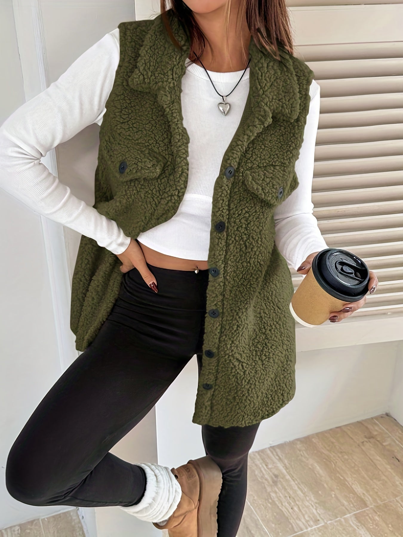 Aurelia – De Elegante Mouwloze Blazer Vest