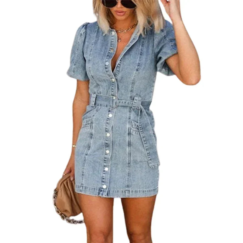 Nova | Denim WaistDress